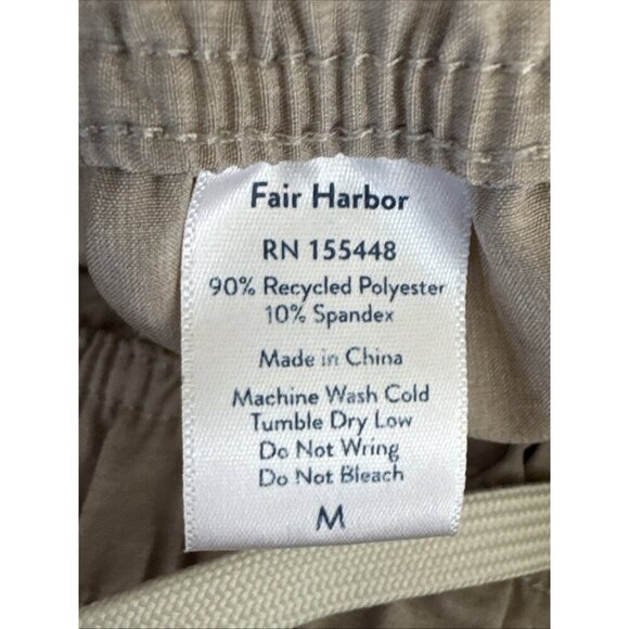 Fair Harbor Men's M Pull On Straight Leg Pant Beige EUC Inseam 31" - Picture 9 of 11